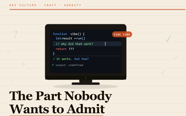 Code First, Understand Later: The Truth About “Vibe Coding”