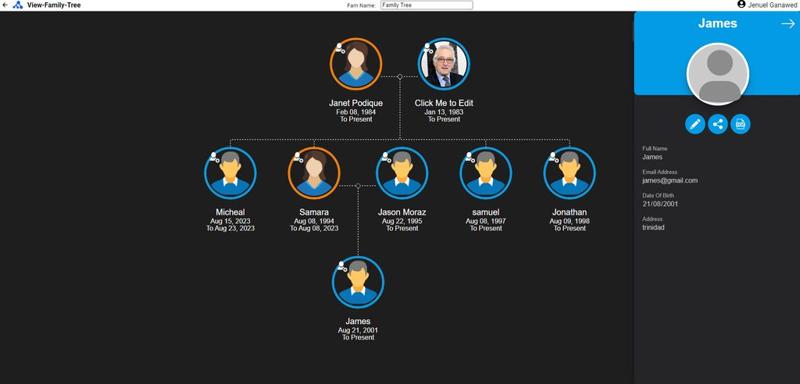 I Created a Family Tree Editor, Check it Out!