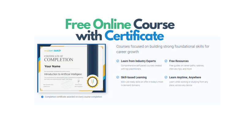 📑 Free Online Courses